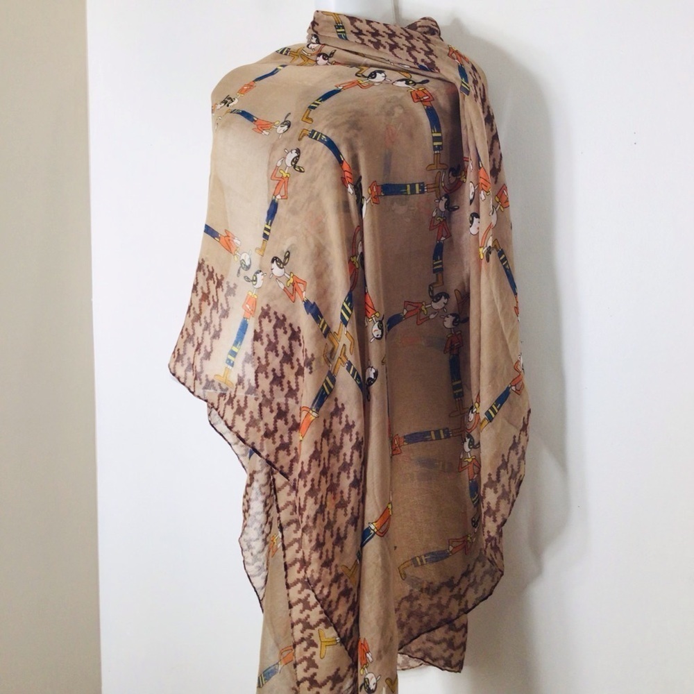 Olive Oil Popeye scarf